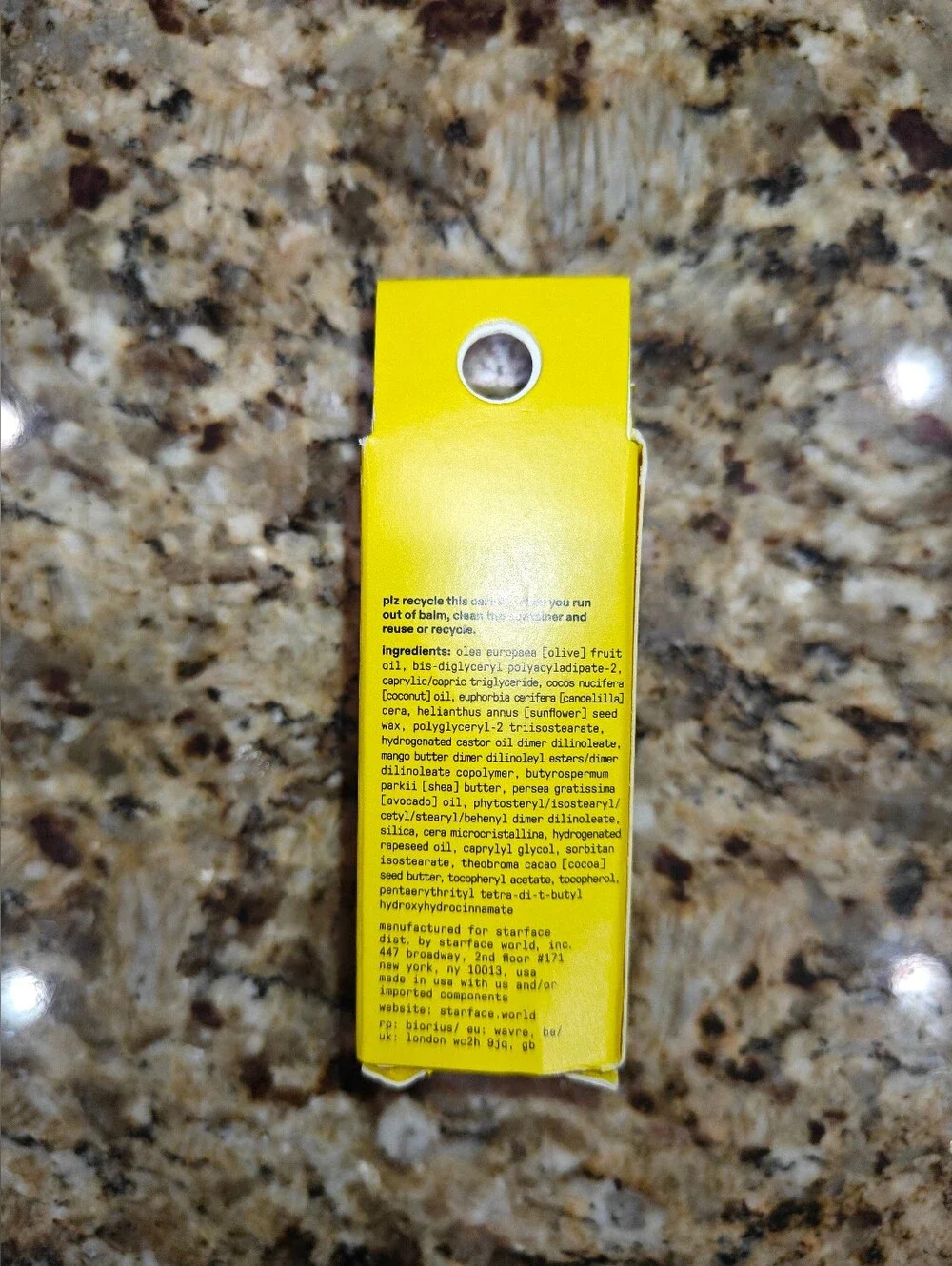Starface Unscented Lip Balm